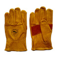 Cow Grain Leather Cut Resistant Proctective Working Gloves for Riggers